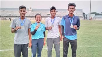  students won Gold  Medal  Under 21 Softball State Khed Vatan Punjab Diya 2022.