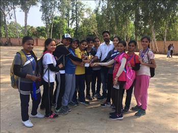 2nd Prize Winner(girls) Junior district soft ball tournament silver