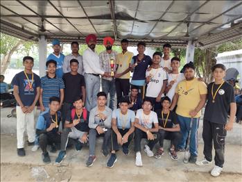 13th Junior District Baseball Tournament held at Goverment Senior Secondary School Gill.The boys got 3rd position.