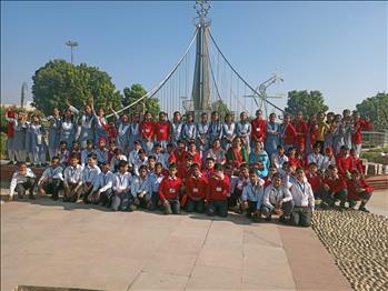 An educational trip was organised by our school for students of VI  and VII at Science City