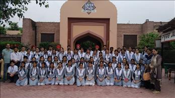 A Trip to Sada Pind, Amritsar, was organised by the School for the Students of the Classes XI & XII.