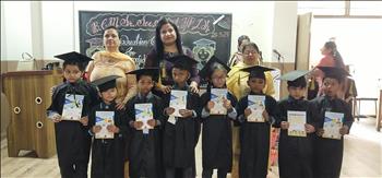 Graduation Ceremony was organised for the students of U.K.G class.